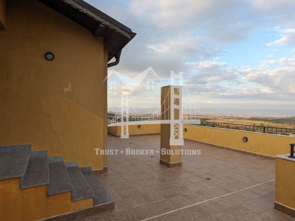 Банкя, кв. "Михайлово", 3-стаен апартамент с огромна тераса и 360 градусова гледка. VR - оглед. - 0