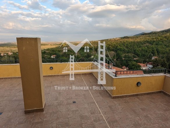 Банкя, кв. "Михайлово", 3-стаен апартамент с огромна тераса и 360 градусова гледка. VR - оглед. - 0