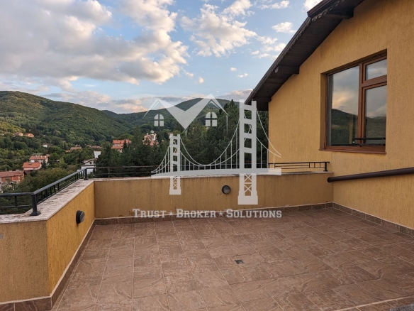 Банкя, кв. "Михайлово", 3-стаен апартамент с огромна тераса и 360 градусова гледка. VR - оглед. - 0