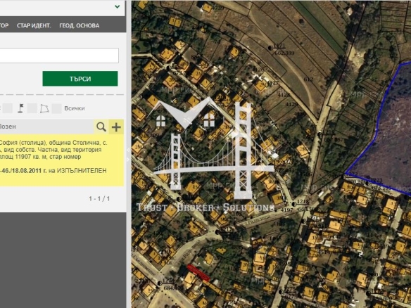 Лозен. Парцел за застрояване на затворен комплекс. - 0
