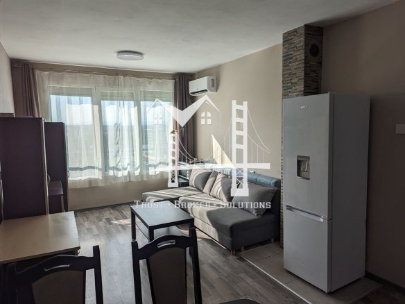 Дружба 1, двустаен обзаведен апартамент до метро. - 0