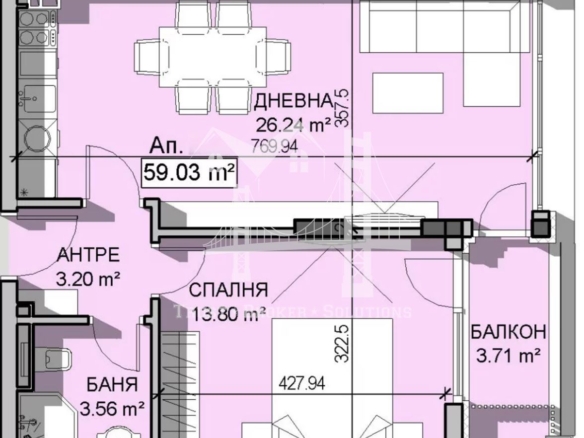 Манастирски ливади - Изток, новостроящ се затворен комплекс - 0