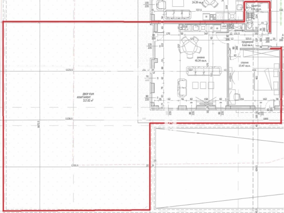Малинова долина, двустаен апартамент до бъдещо метро - 0