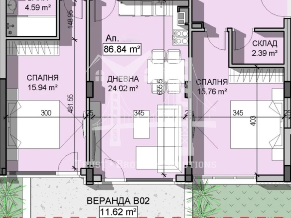 Манастирски ливади - Изток, новостроящ се затворен комплекс - 0
