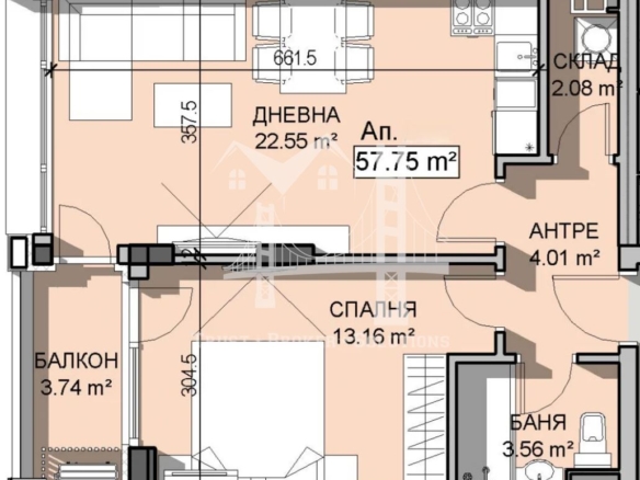 Манастирски ливади - Изток, новостроящ се затворен комплекс - 0