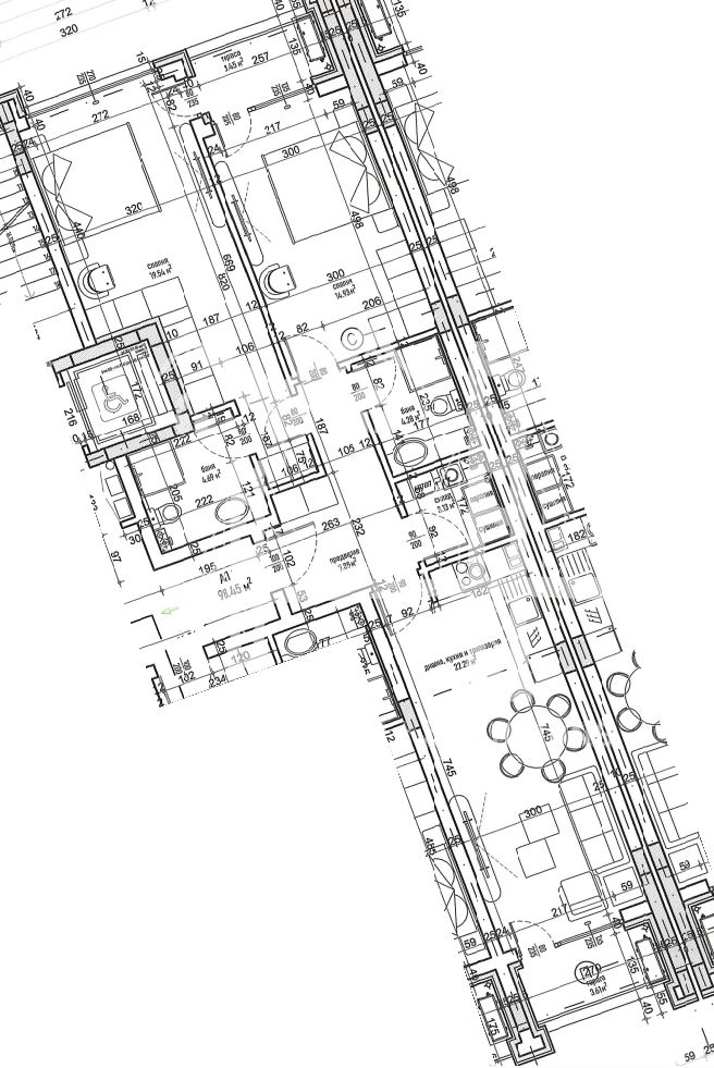Малинова долина, тристаен апартамент - 0