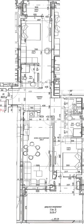 Малинова долина, тристаен апартамент - 0