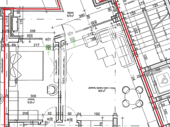 Малинова долина, двустаен апартамент - 0