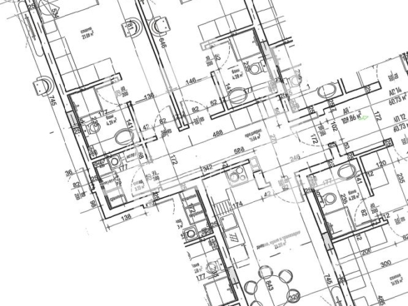 Малинова долина, тристаен апартамент - 0