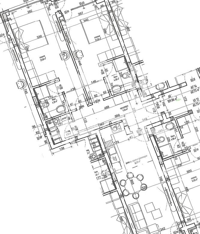 Малинова долина, тристаен апартамент - 0