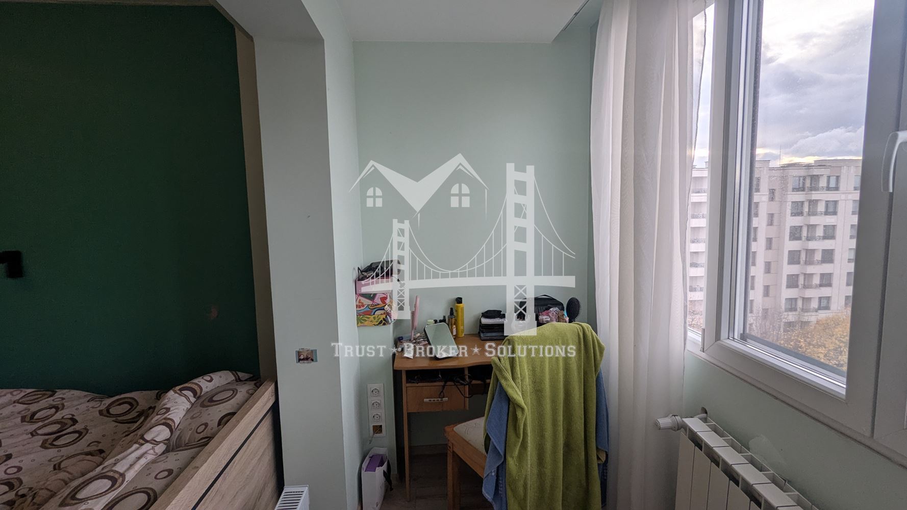 Надежда 1, двустаен обзаведен апартамент - 0