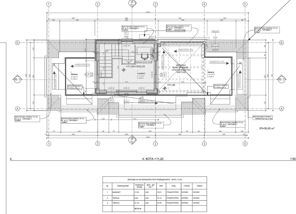 Център, новострояща се сграда за бизнес, офис или тристайни апартаменти. До метро - 0
