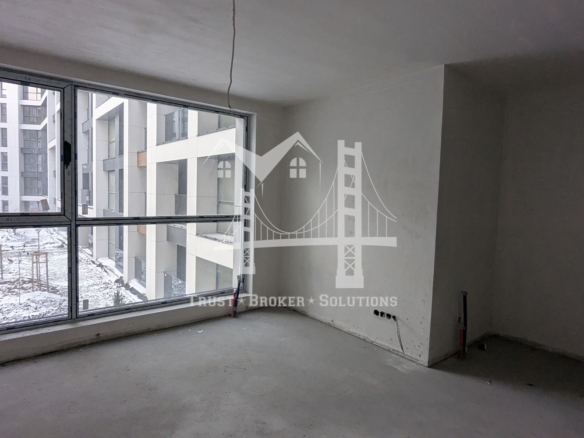 Малинова долина до бул. Климент Охридски в горичката, двустаен апартамент с акт 16 - 0