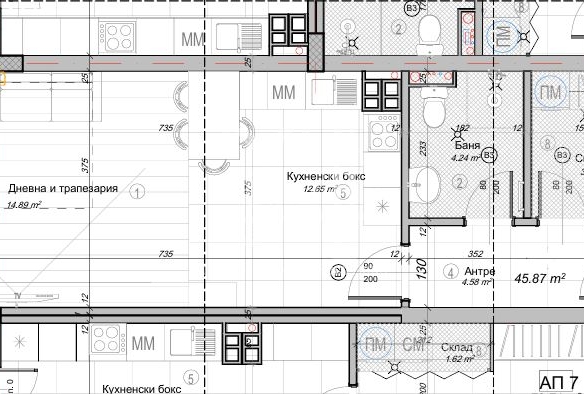 кв. Слатина, едностаен апартамент в нова сграда - 0