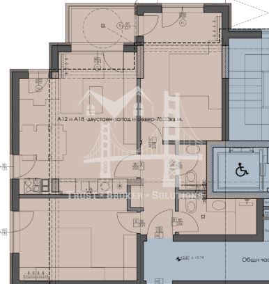 в.з Малинова долина, тристаен апартамент в нова сграда - 0