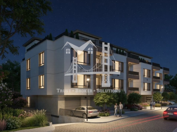 Малиова долина, двустаен апартамент в нова сграда до бъдещо метро - 0