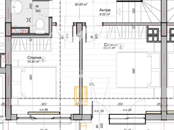 кв. Слатина, тристаен апартамент в нова сграда на два етажа - 0