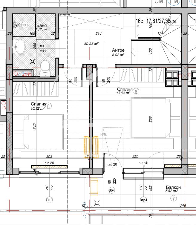 кв. Слатина, тристаен апартамент в нова сграда на два етажа - 0