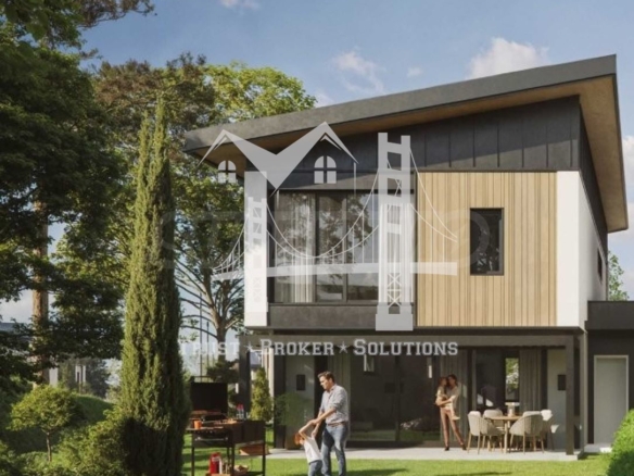 в-з Малинова долина, Камбаните, къщи в затворен комплекс със собствен двор - 0