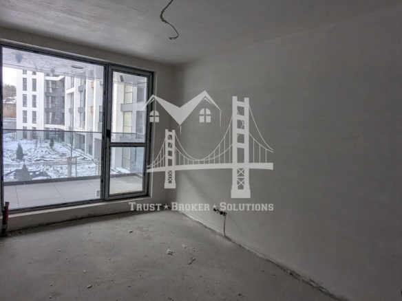 Малинова долина до бул. Климент Охридски в горичката, двустаен апартамент с акт 16 - 0