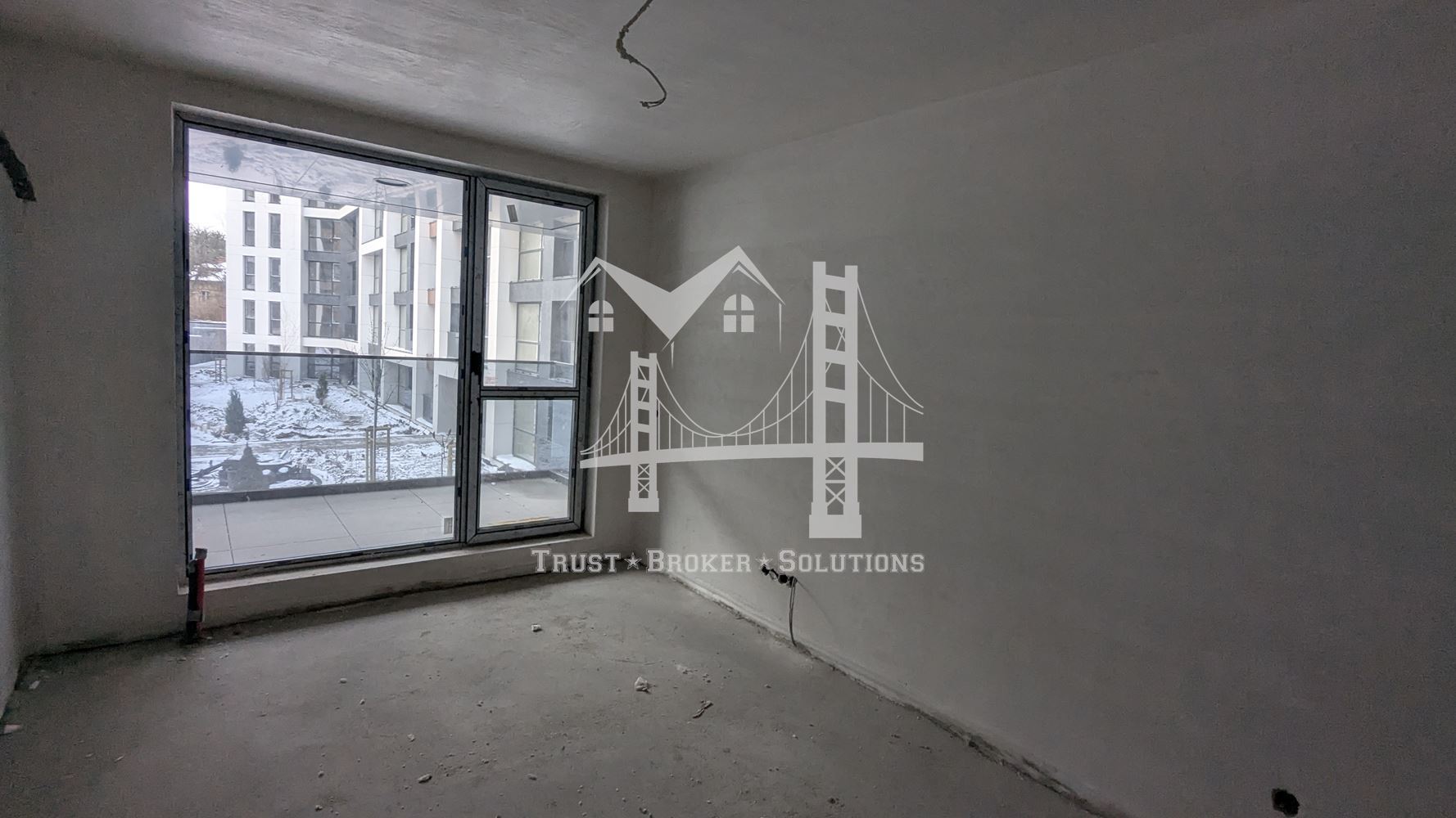 Малинова долина до бул. Климент Охридски в горичката, двустаен апартамент с акт 16 - 0