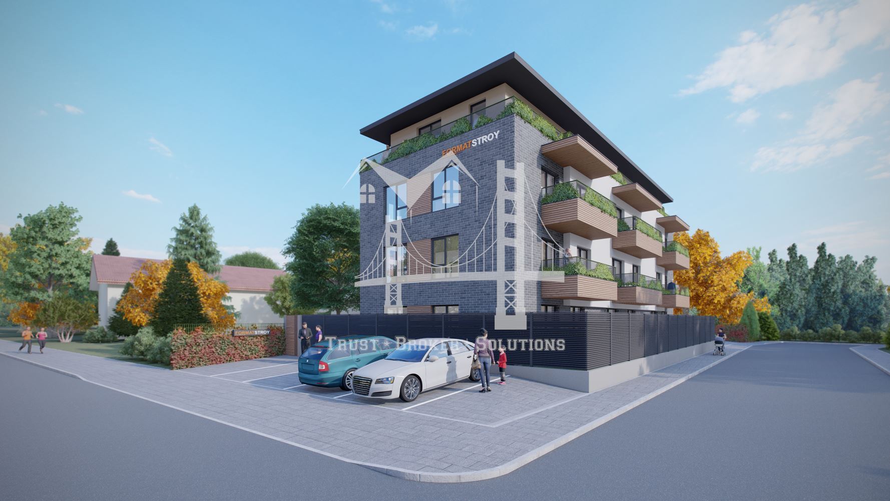 Елин Пелин, двустаен апартамент в новострояща се сграда - 0