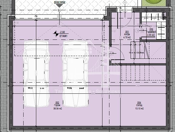 кв. "Делта хил", двуетажна къща в луксозен затворен комплекс с гараж - 0
