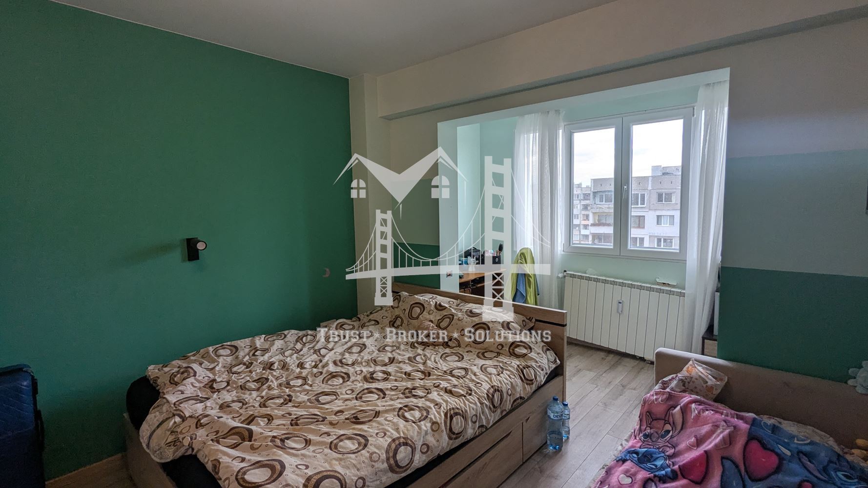 Надежда 1, двустаен обзаведен апартамент - 0