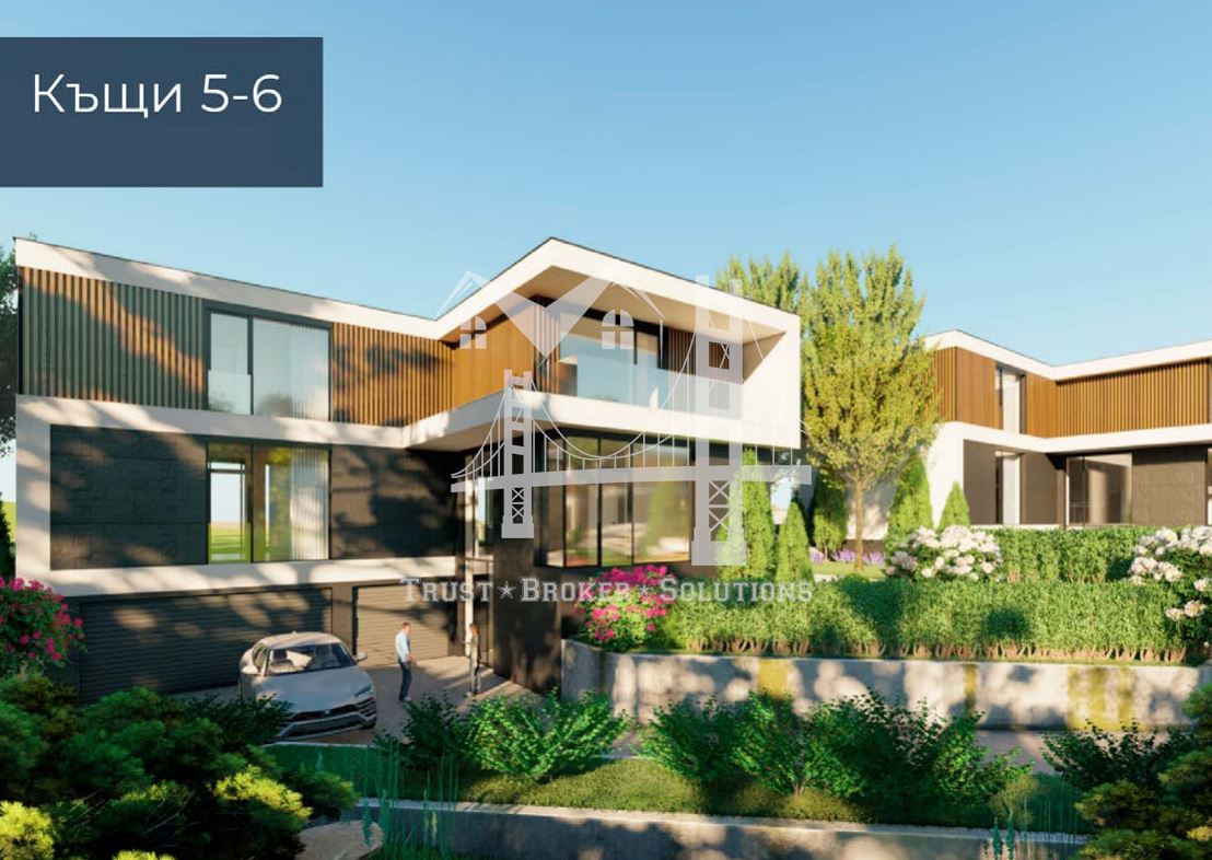 София Вилидж, Камбаните, къщи в затворен комплекс с голям собствен двор - 0