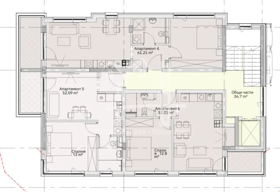 Левски, двустаен апартамент на ул. Летоструй до летището - 0