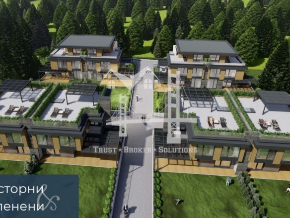 м-т Детски град, Камбаните, къщи в затворен комплекс с голям двор - 0