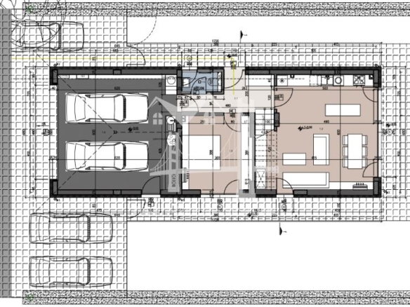 Божурище, двуетажна къща с голям двор и възможност за басейн - 0