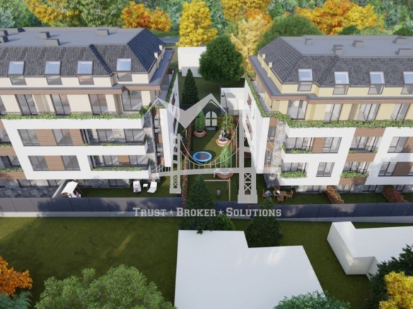 Малинова долина, двустаен апартамент в нова сграда - 0