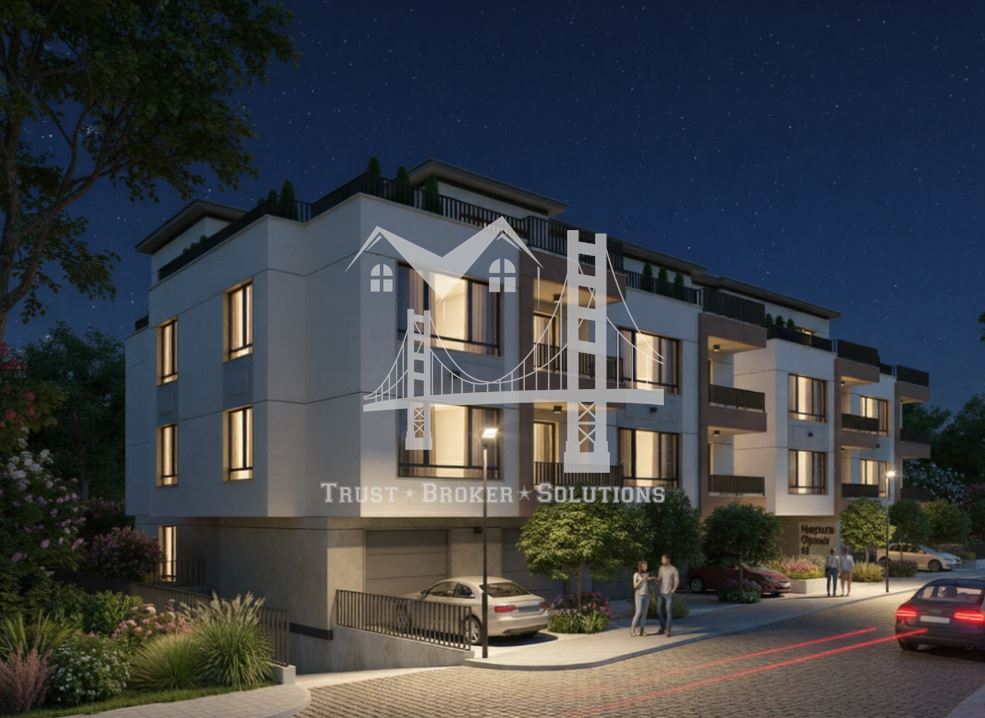 Малиова долина, двустаен апартамент в нова сграда - 0