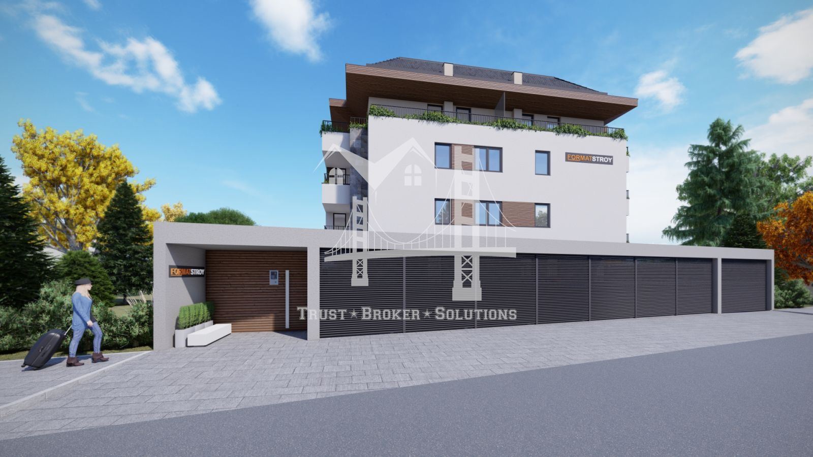 Малинова долина, двустаен апартамент в нова сграда - 0