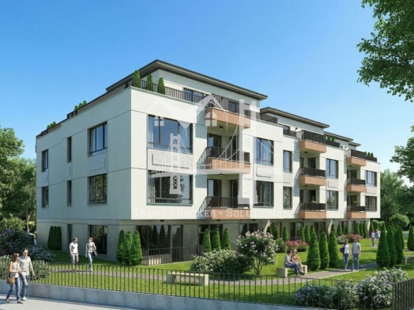 Малиова долина, двустаен апартамент в нова сграда - 0