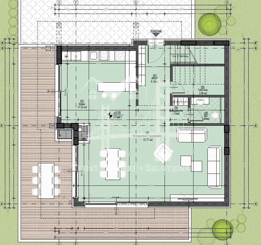 в.с Делта Хил, двуетажна къща в луксозен комплекс в близост до Витоша - 0