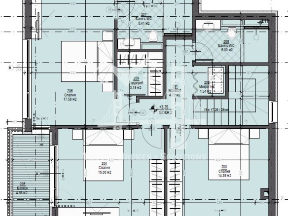 в.с. Делта Хил, двуетажна къща в луксозен комплекс - 0