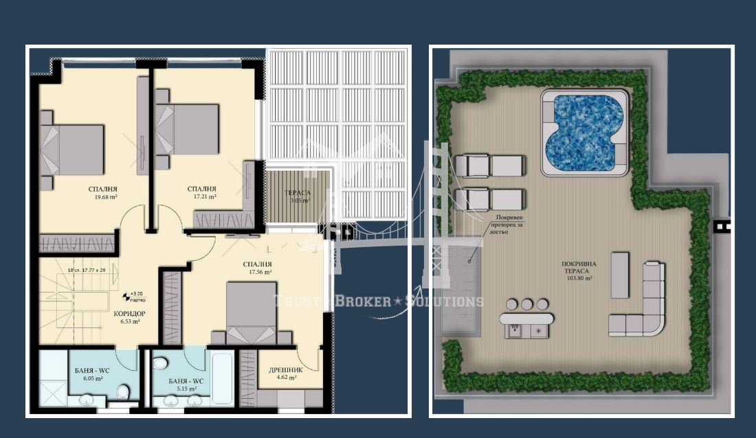 м-т Детски град, Камбаните, къщи в затворен комплекс с голям двор - 0