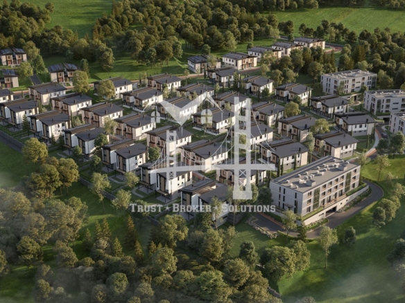 в-з Малинова долина, Камбаните, къщи в затворен комплекс със собствен двор - 0