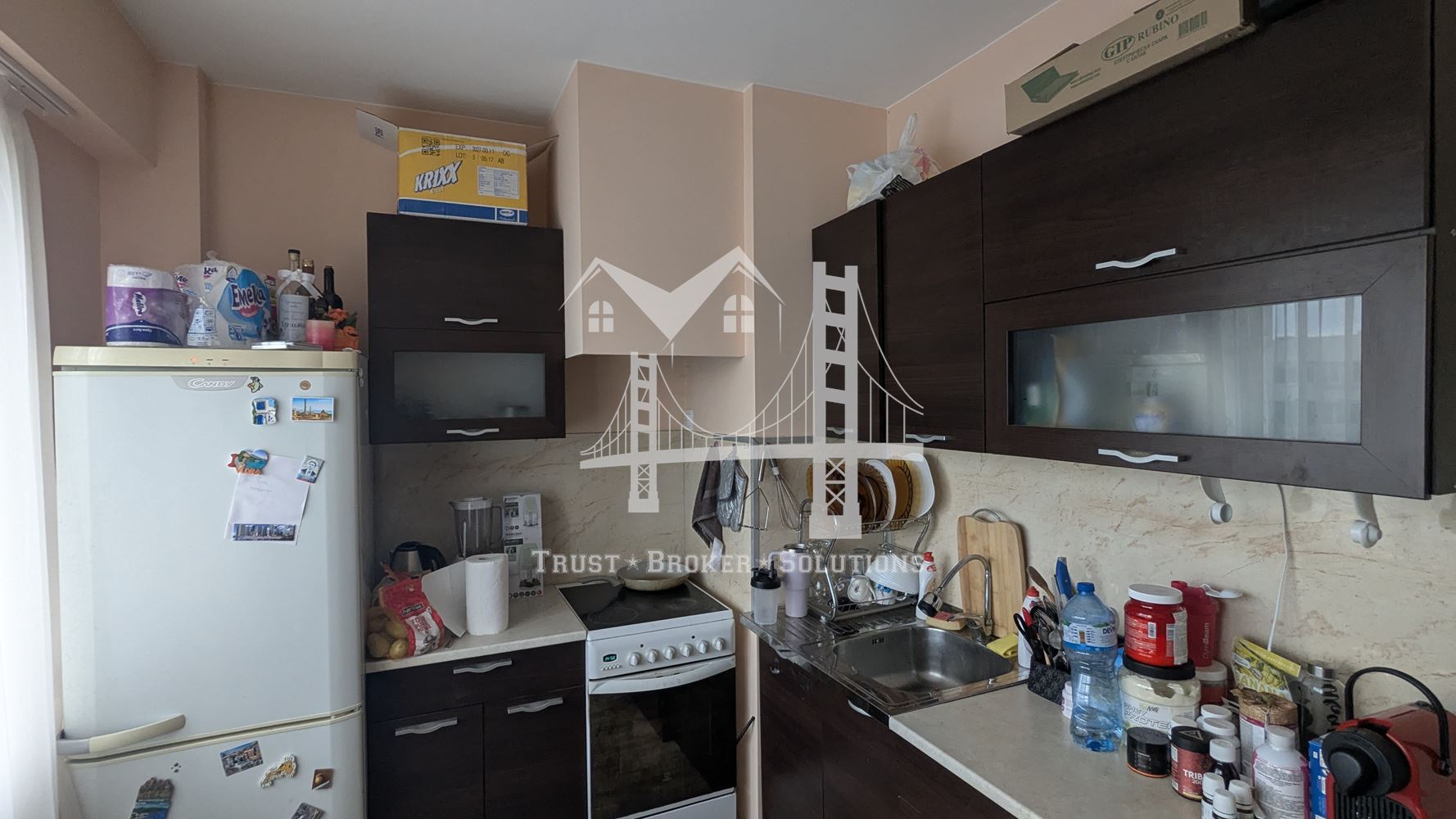 Надежда 1, двустаен обзаведен апартамент - 0