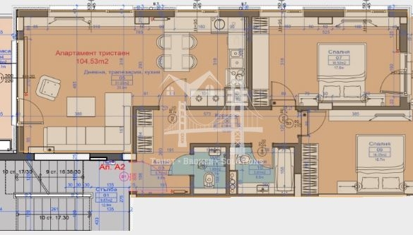 кв. Бояна, м. Гърдова глава, тристаен/многостаен в затворен комплекс - 0
