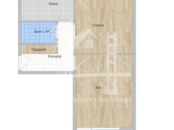 Модерно Предградие, двустаен обзаведен апартамент - 0