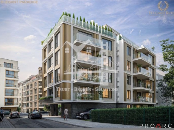 Кръстова Вада, тристаен апартамент в луксозна сграда. - 0