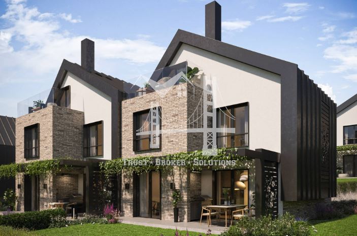 Бункера, триетажни къщи в новостроящ се затворен комплекс - 0