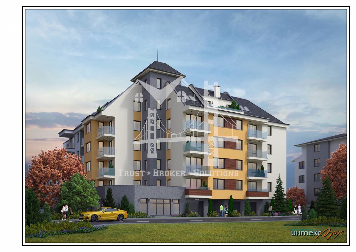 Район Студентски град, тристаен апартамент в новопостроена сграда-0 Район Студентски град, тристаен апартамент в новопостроена сграда - 0