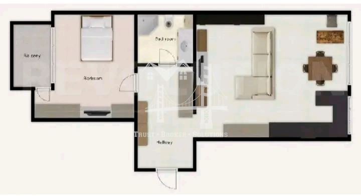 Оборище, двустаен апартамент в близост до парк "Заимов" - 0