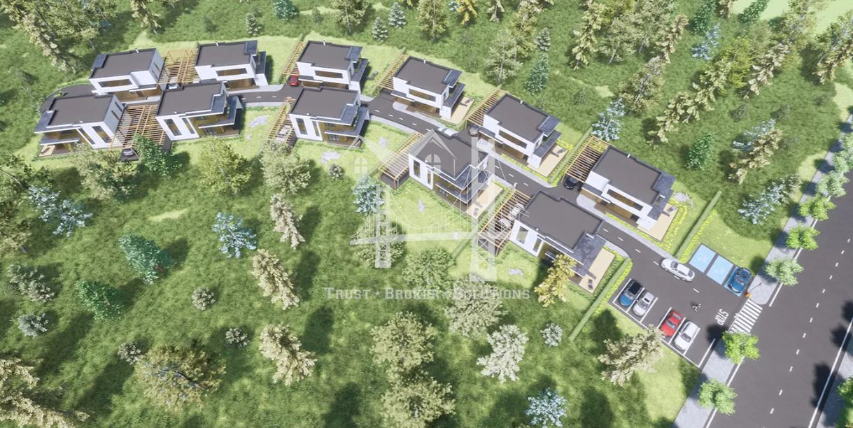 Банкя, двуетажна къща в затворен комплекс - 0