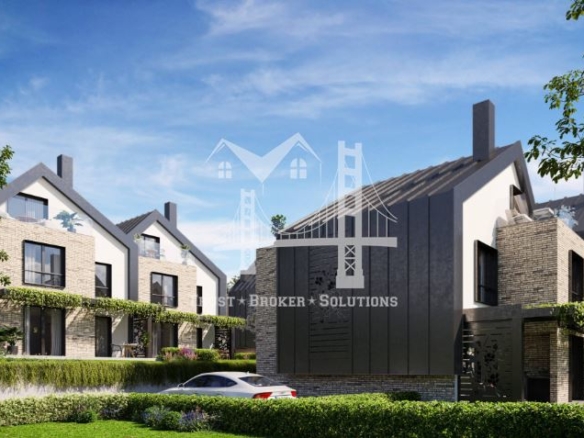 Бункера, триетажни къщи в новостроящ се затворен комплекс - 0