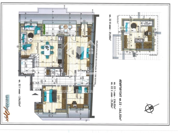 Студентски град, многостаен апартамент в новопостроена сграда - 0